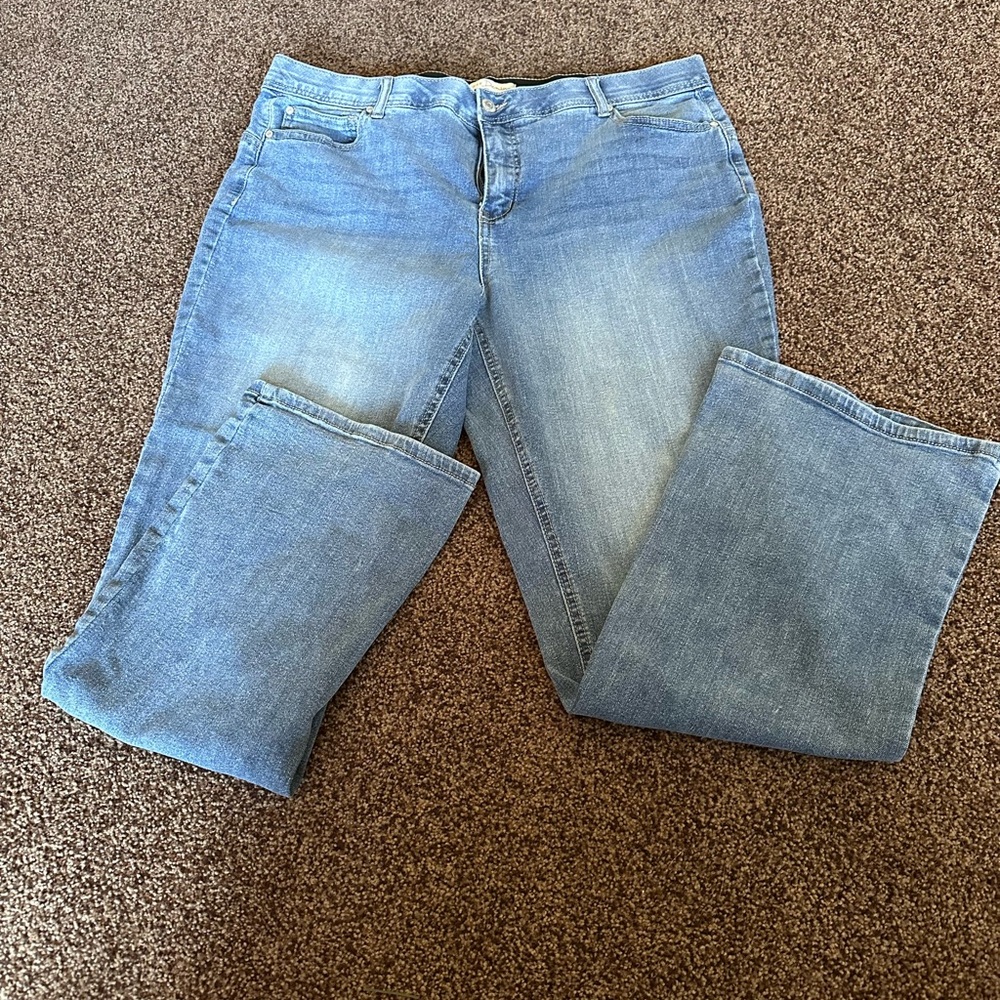 Cato Classic Blue Women's Straight Leg Jeans